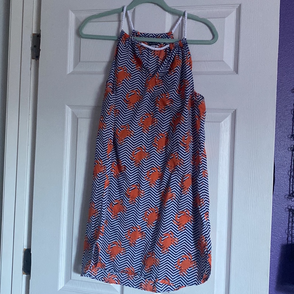 Mud Pie crab cover up